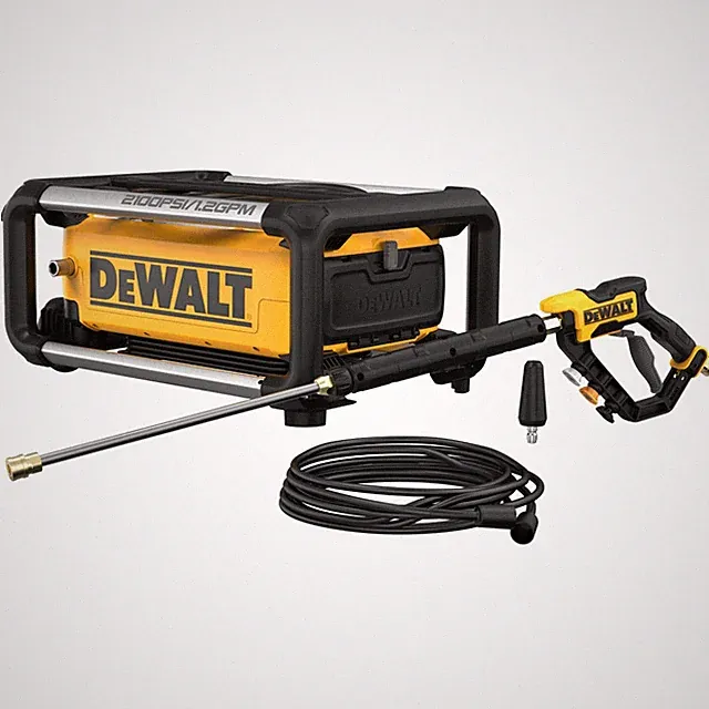 DWPW2100DeWalt 2100 PSI 1.2 GPM 13 Amp Electric Jobsite Pressure Washer with Bui