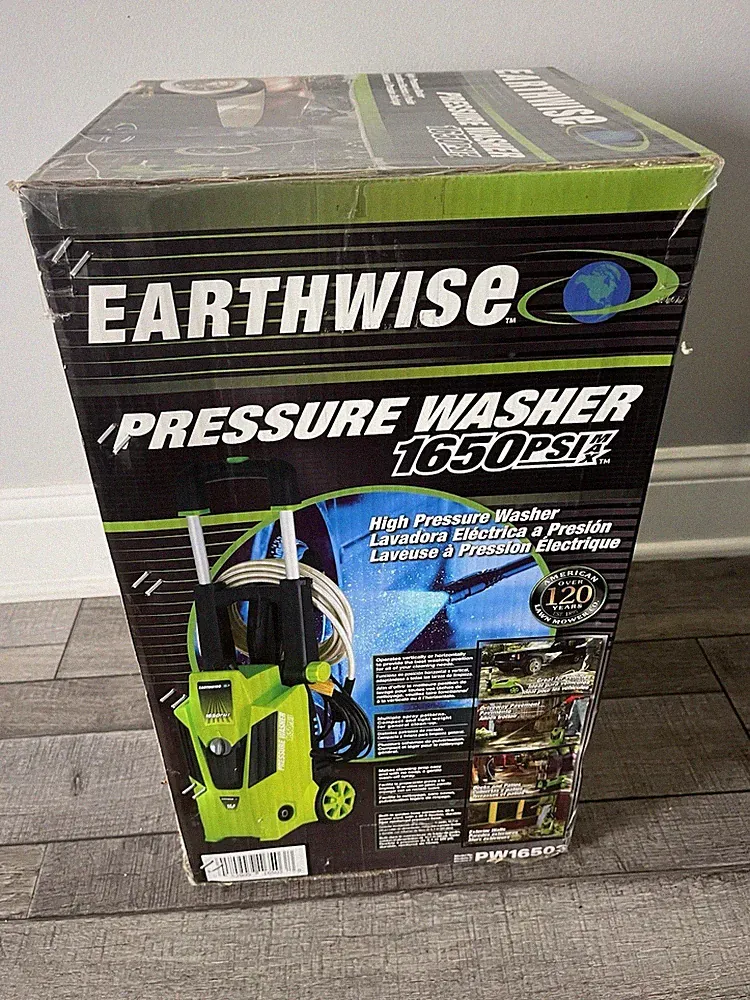 Earthwise 1650 PSI 1.4 GPM Electric Pressure Washer 1650 PSI