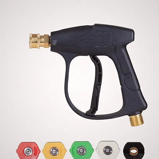 Efficient High Pressure Gardening Washer with 5 Nozzle Attachments for Use