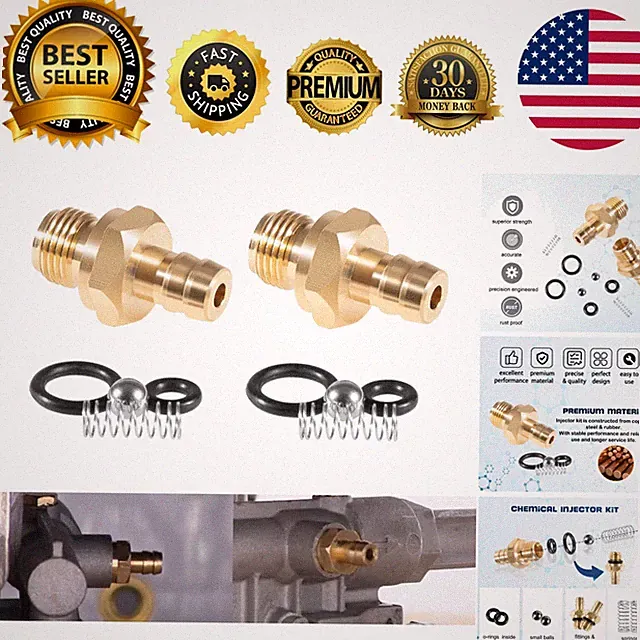 Efficient Pressure Washer Soap Injector Kit - Quick Install for DIY Enthusiasts