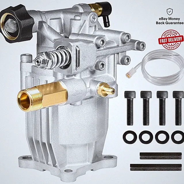 Effortless Cleaning: 3400 PSI Replacement Pump - Ideal for Gas Power Washers