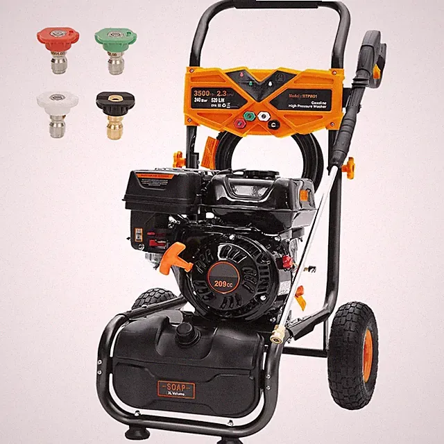 Efurden 3500 PSI Gas High Pressure Washer 2.3 GPM Gas Powered Washer 209cc USA