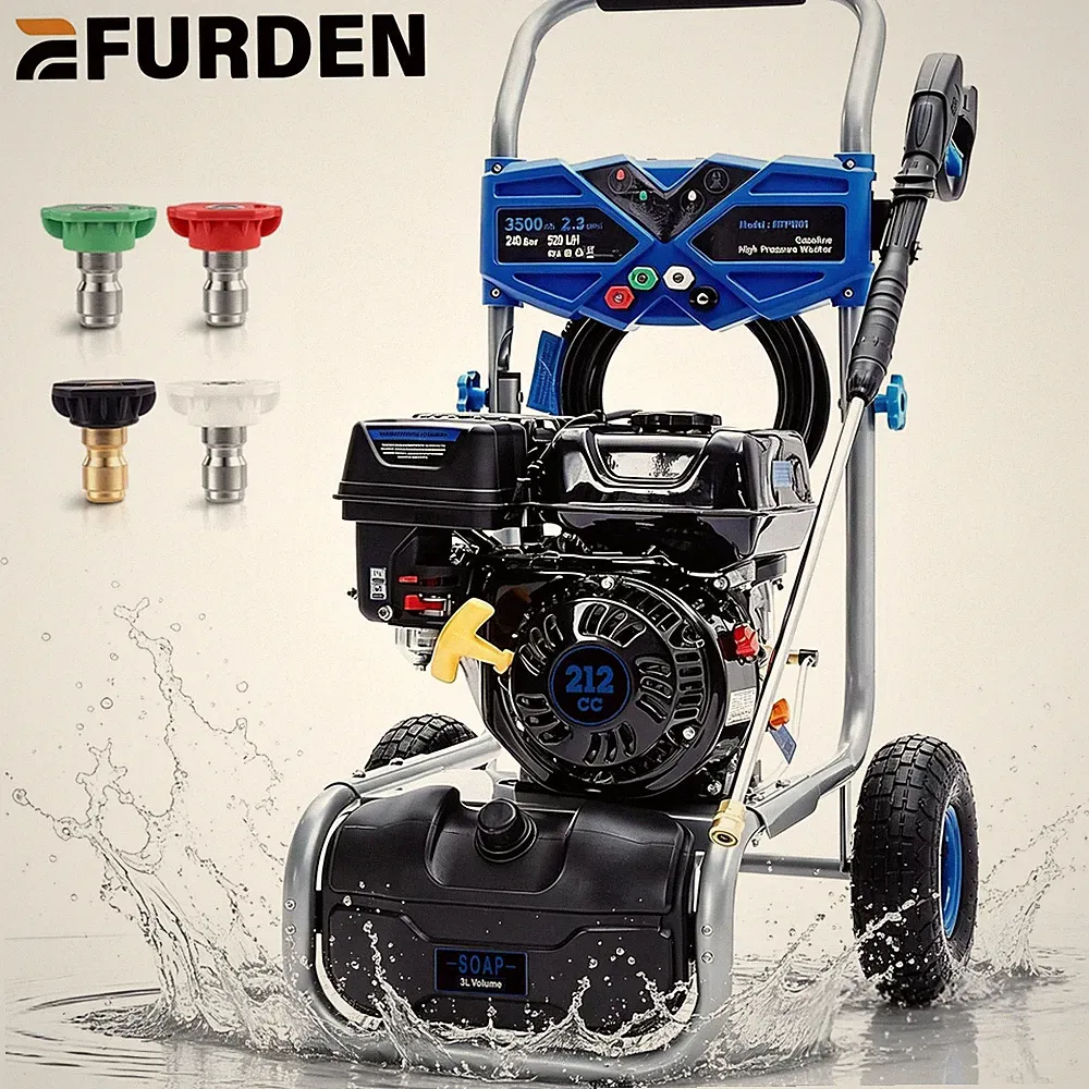 3500 PSI Gas Pressure Washer 2.3 GPM 212cc Gas Powered Washer High Pressure Wash