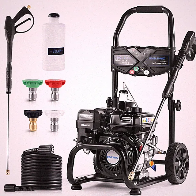 Efurden Gasoline Pressure Washer Portable 3500PSI 2.3GPM 209CC for Car Fences