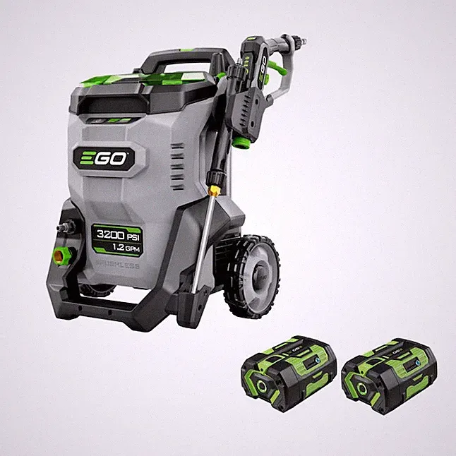 EGO HPW3204-2 POWER+ 3200 PSI Pressure Washer Kit, 56V 6.0 Ah, 320W - FREE SHIP