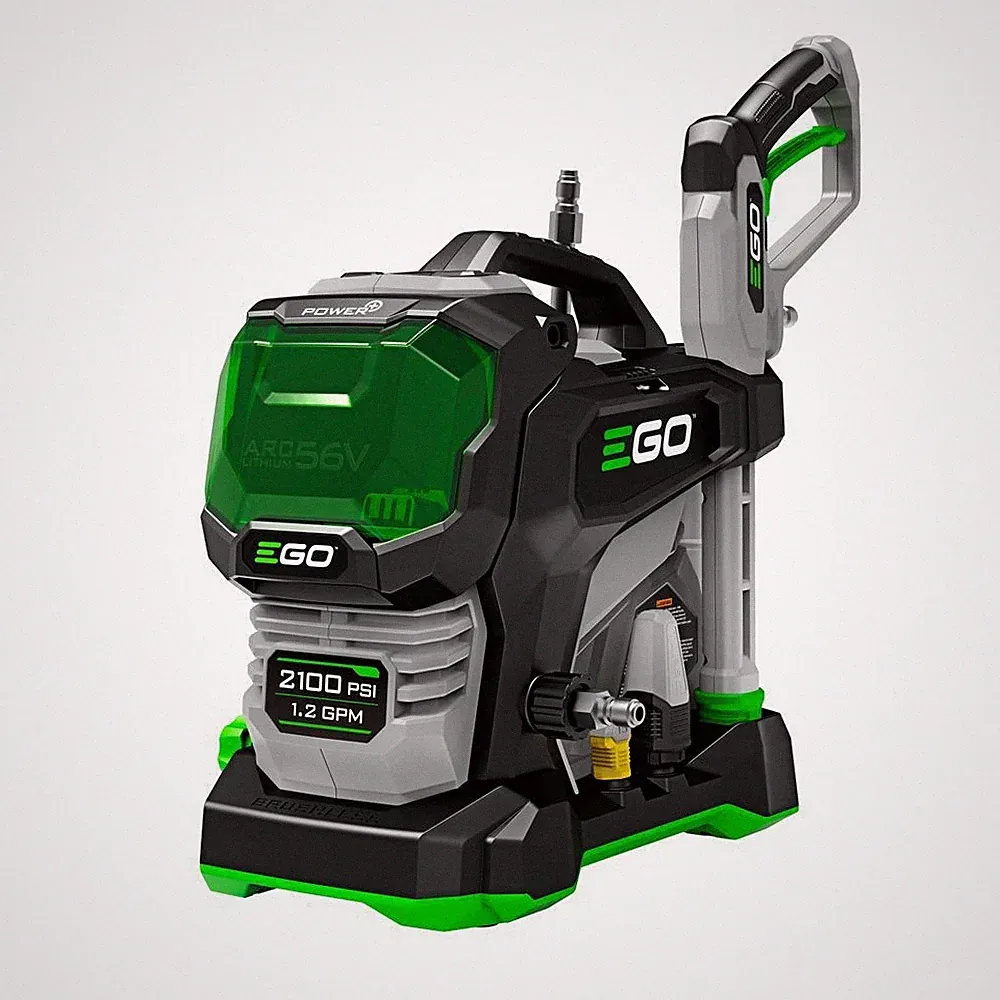 Ego Power+ 2100 Psi 1.2 Gpm Battery Powered Cold Water Pressure Washer With 4