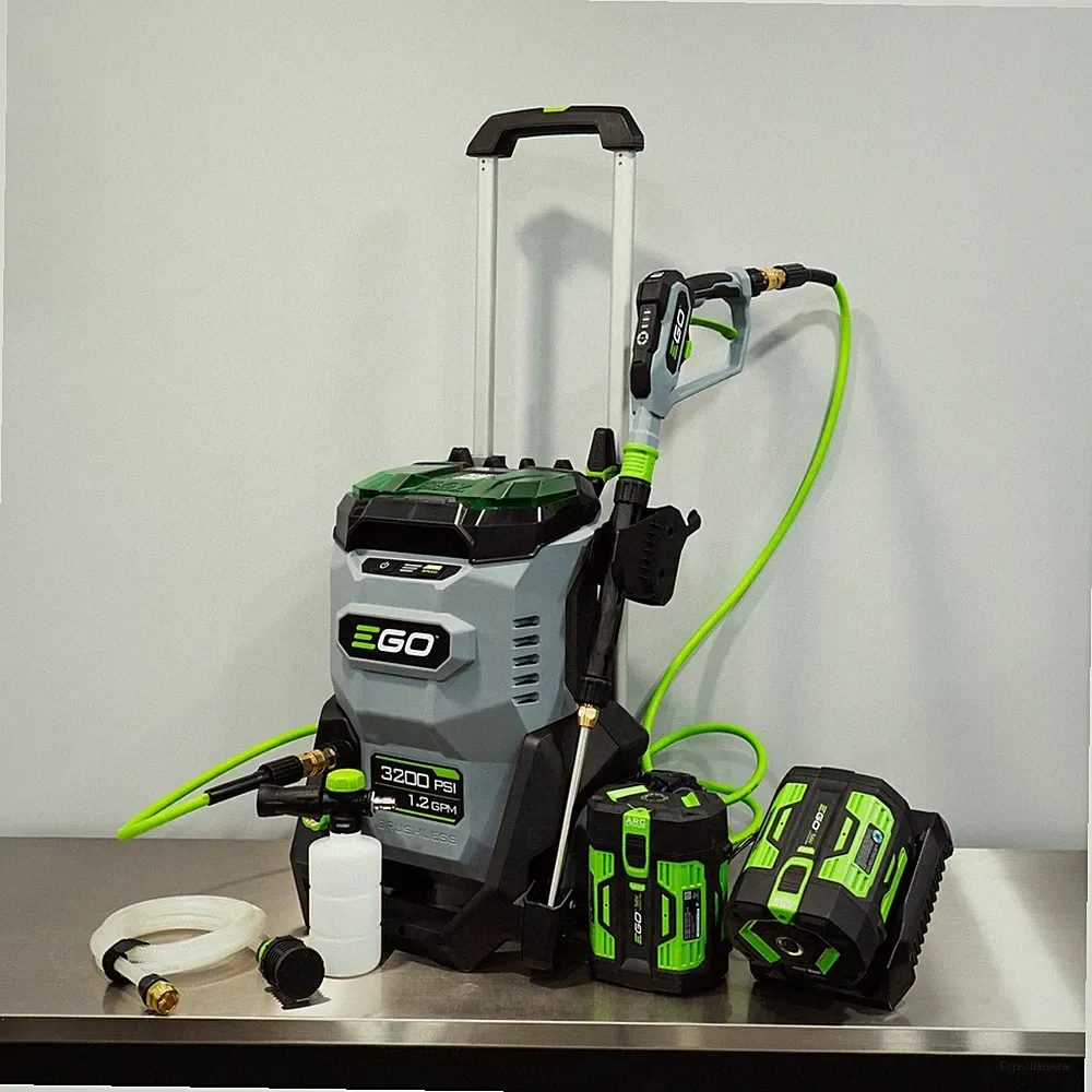 EGO Power+ 3200 PSI Cordless Pressure Washer | Kit With 2x 6.0 Ah Batteries