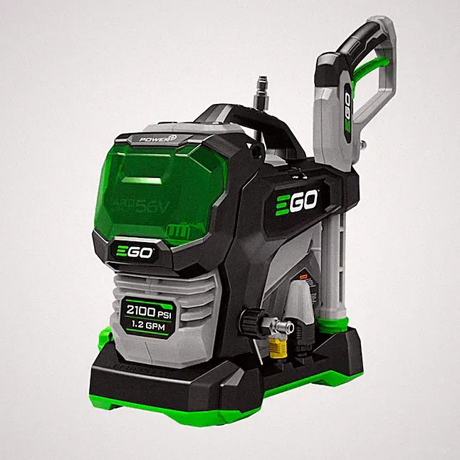 EGO POWER+ Compact 2100-PSI 1.2-GPM Cold Water Battery Pressure washer with 4 Sp