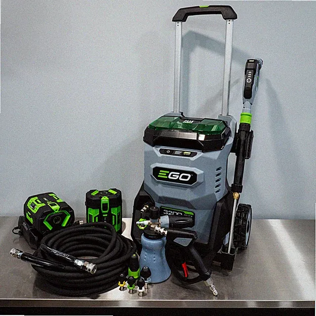 EGO Power+ Cordless Pressure Washer | Level 2 Kit MTM Gunn Cannon 50' Hose