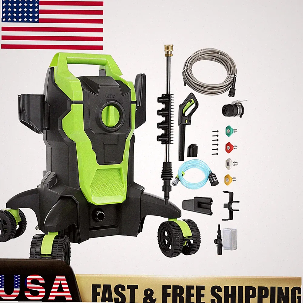 Electric High-pressure Power Washer, Heavy-Duty 2500 PSI SPX3000 3.0 GPM w/ Hose