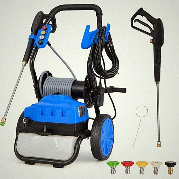 Electric High Pressure Washer 2300 PSI 1.8 GPM Deep Cleaning Machine with Wheel