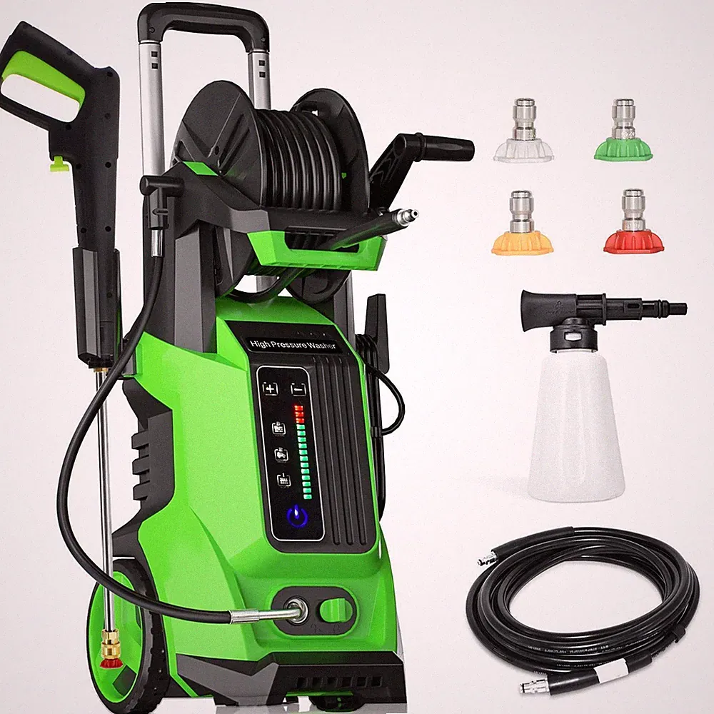 Electric High Pressure Washer 4500PSI Max 2.6 GPM Power Washer 1800W Portable