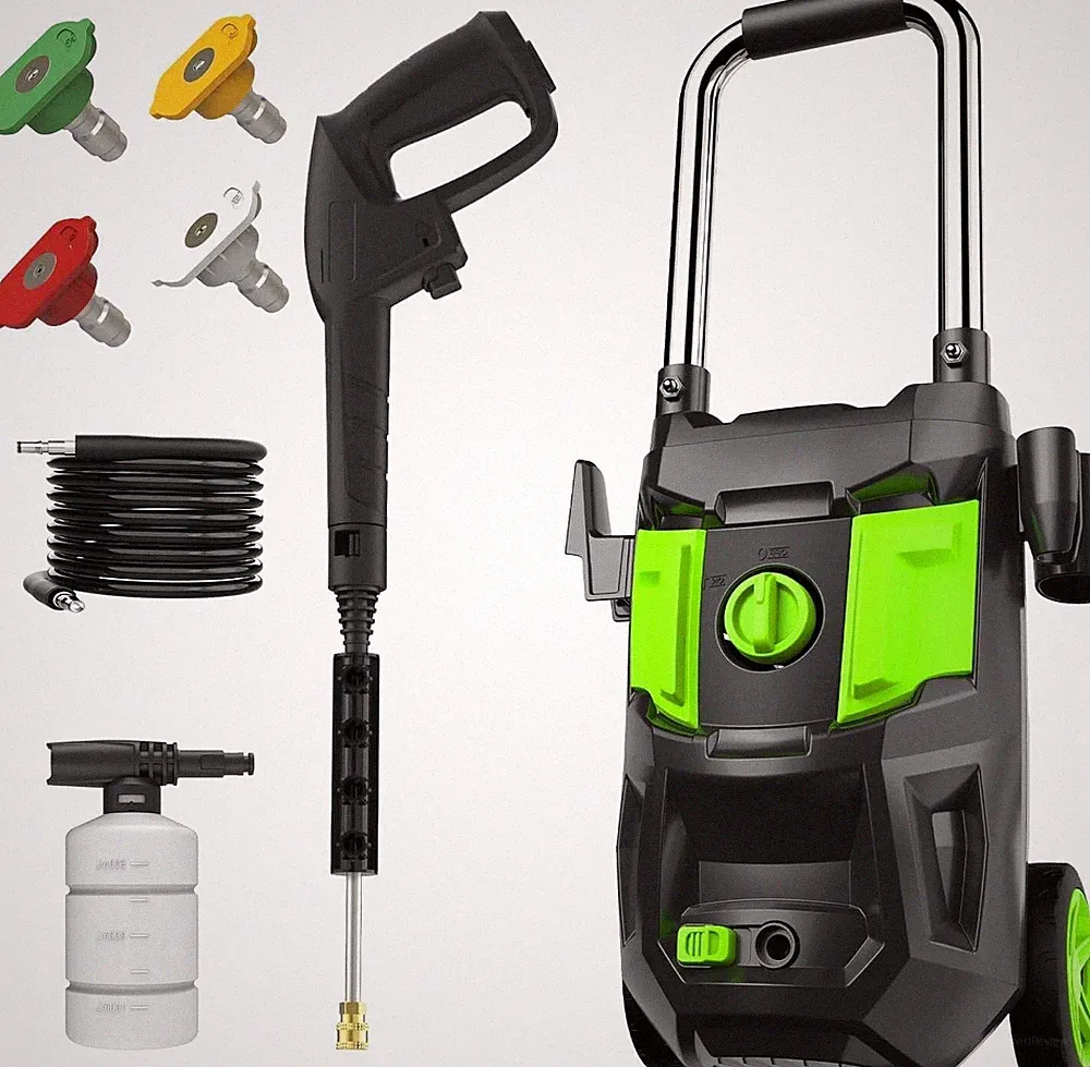Electric Power Washer - 1720 PSI Foam Cannon w/ Regulator Panel 2025 Upgrade-NEW