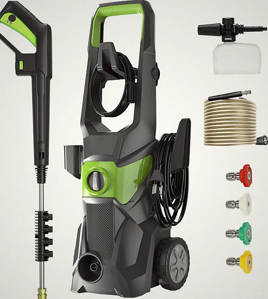 Electric Power Washer 4200 PSI Max 2.5 GPM Pressure Washer with 23FT Hose,nozzle
