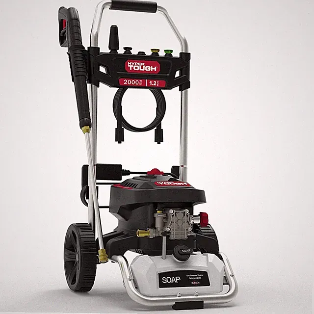 ELECTRIC PRESSURE POWER WASHER 2000 PSI at 1.2 GPM 120 V 60HZ 1800W Cold Water