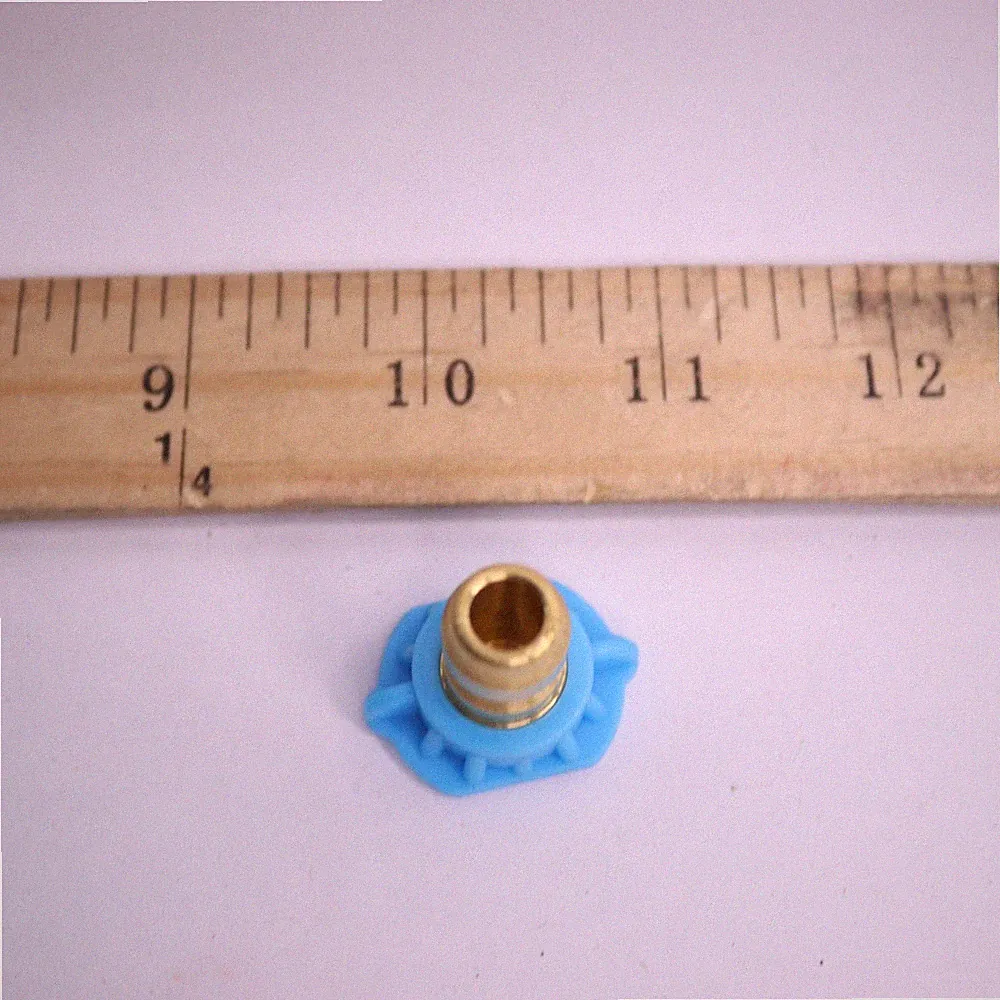 Electric Pressure Washer 0 Degree Rinse Nozzle Replacement Blue