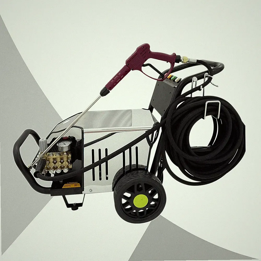 Electric Pressure Washer 110V, 3700W, 180Bar, 4.75Gal/min 4 Types Spray Nozzles