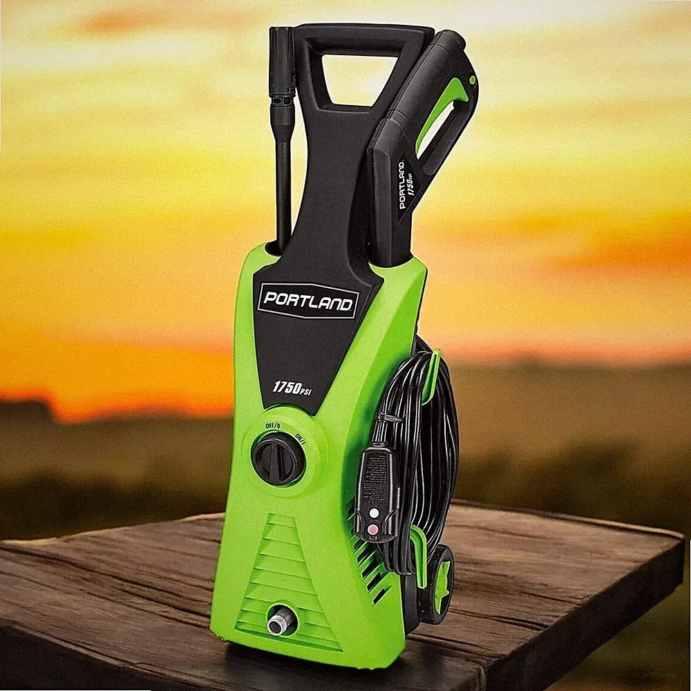 Electric Pressure Washer 1750 PSI 1.3 GPM Cold Water Wheeled Cleaner Corded NEW