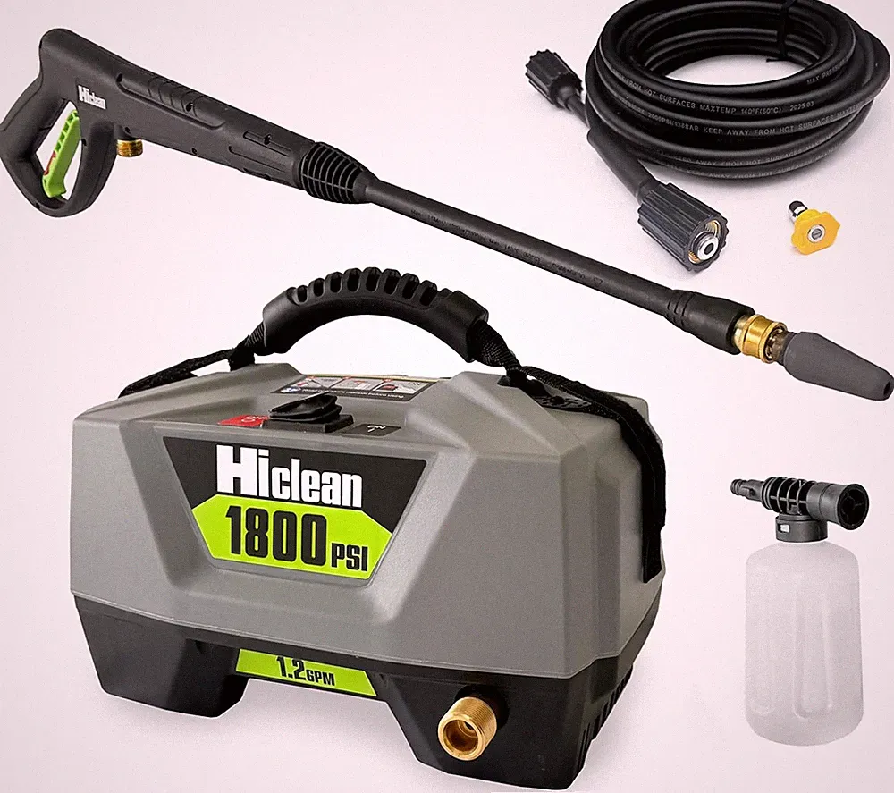 Electric Pressure Washer 1800 PSI - Portable Power Washer for Car Detailing, Pat
