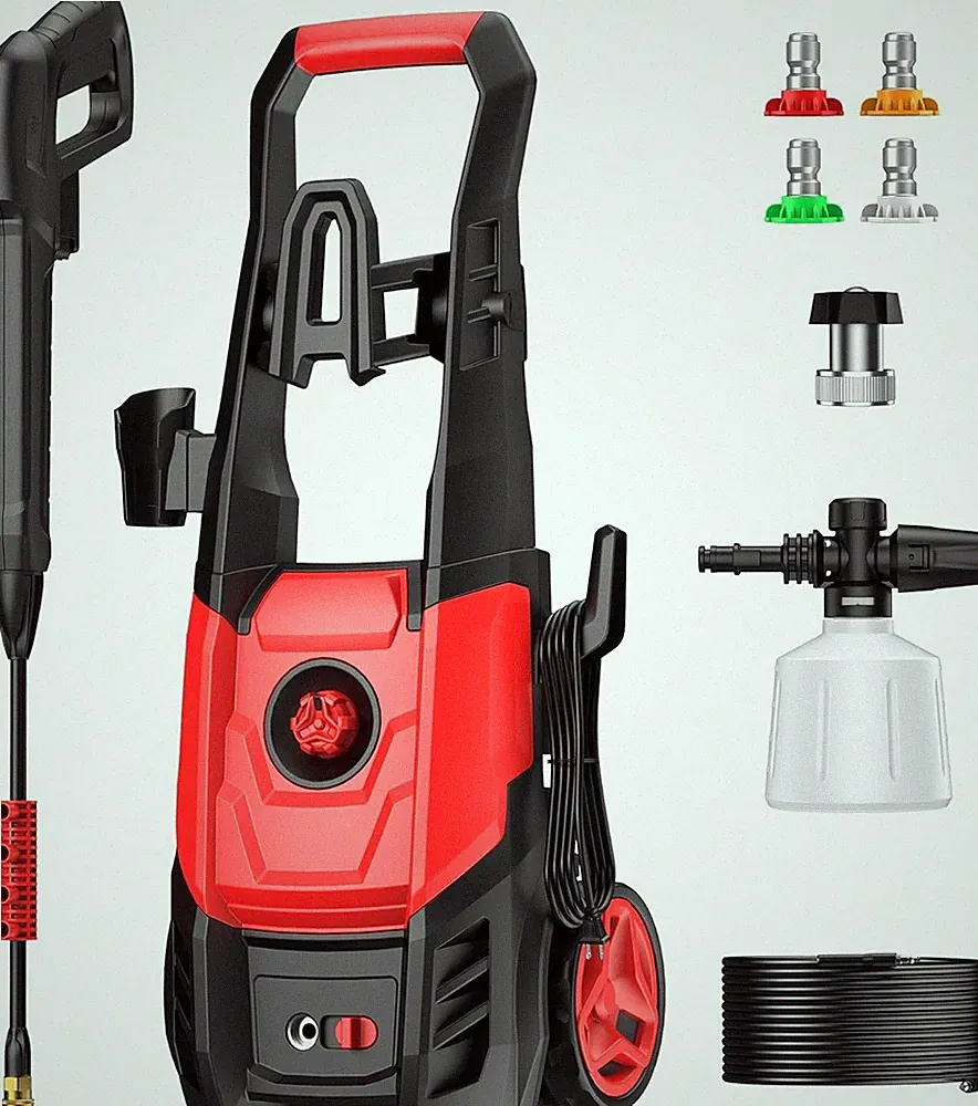Electric Pressure Washer 2.5 GPM Foam Cannon