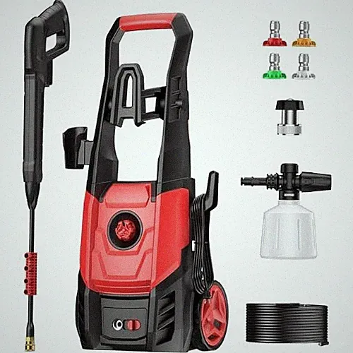 ELECTRIC PRESSURE WASHER, 2.5 GPM POWER WASHER WITH 4 QUICK CONNECT STEELITE