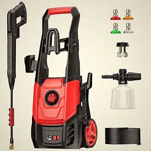 ELECTRIC PRESSURE WASHER, 2.5 GPM POWER WASHER WITH 4 QUICK CONNECT STEELITE