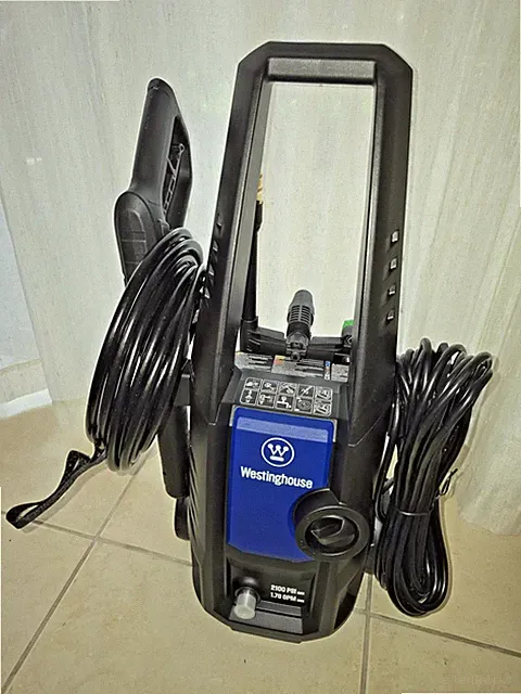 Electric Pressure Washer 2100 Max PSI 1.76 Max GPM with Foam Cannon