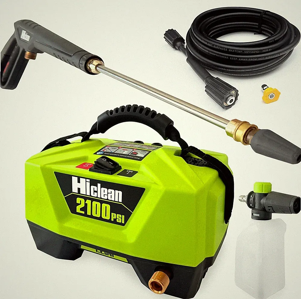Electric Pressure Washer 2100 PSI - Portable Power Washer for Car Detailing, Pat