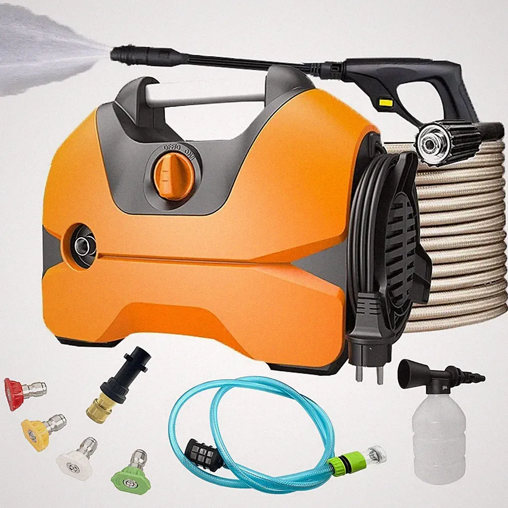 Electric Pressure Washer 2175 PSI Portable Power Water Washer 1.85 GPM 23ft Hose