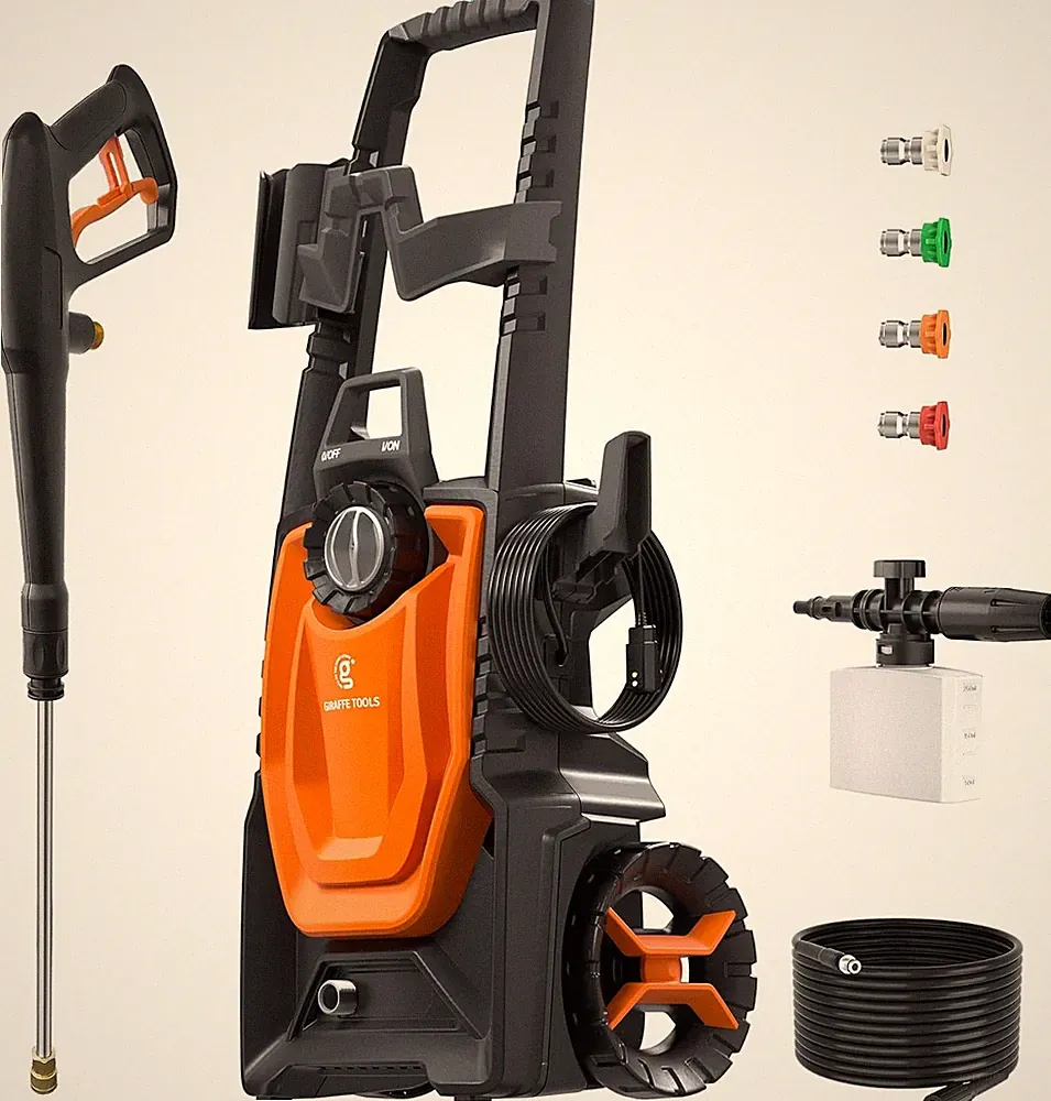 Electric Pressure Washer, 2400 PSI 2.3 GPM with 20FT Hose