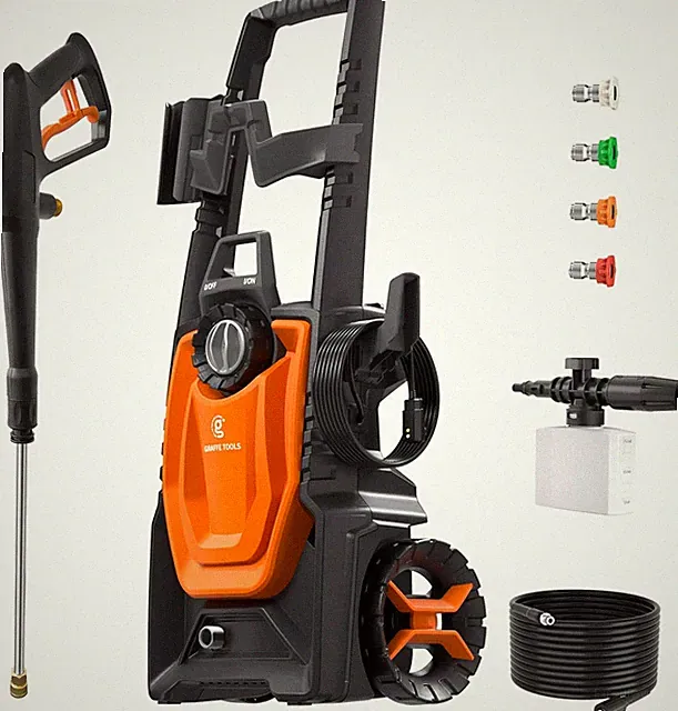 Electric Pressure Washer, 2400 PSI 2.3 GPM with 4 Quick-Connect Nozzles, 20FT Ho