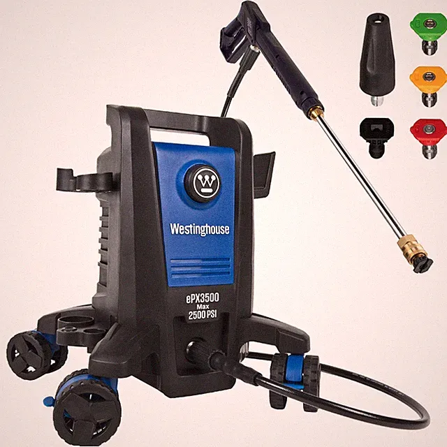 Electric Pressure Washer 2500 PSI 1.76 GPM AntiTipping Portable HeavyDuty 5 No