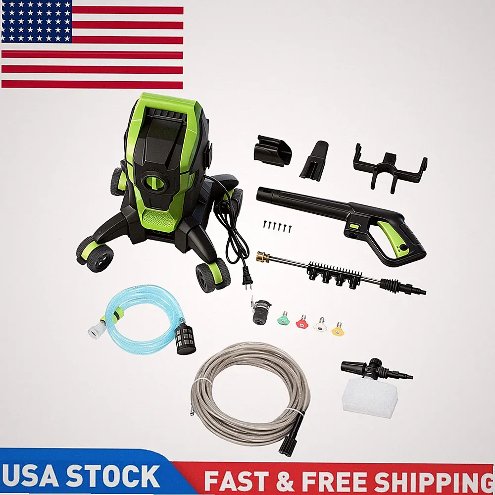 Electric Pressure Washer 2500PSI Max 3.0 GPM Power Washer Automatic Stop