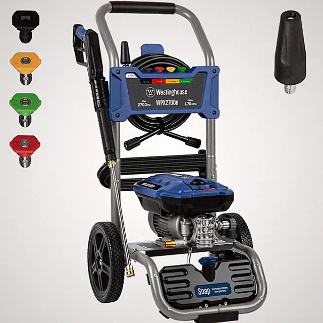 Electric Pressure Washer 2700 Max PSI 1.76 GPM Induction Motor Westinghouse
