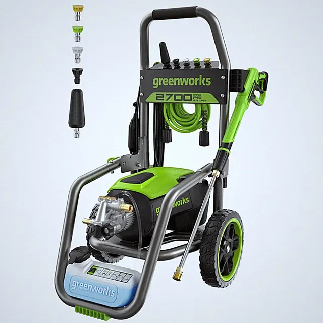 greenworks 2700 psi pressure washer