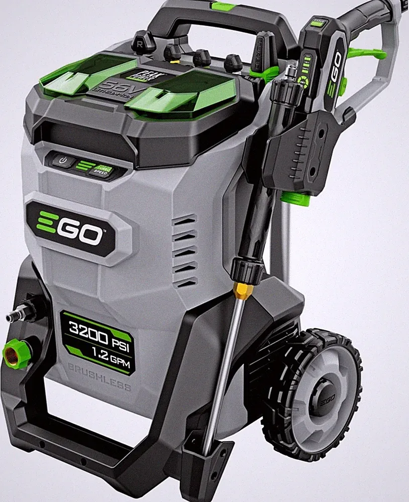 Electric Pressure Washer 3200 PSI Gray EGO Power+ HPW3200 Battery Charger