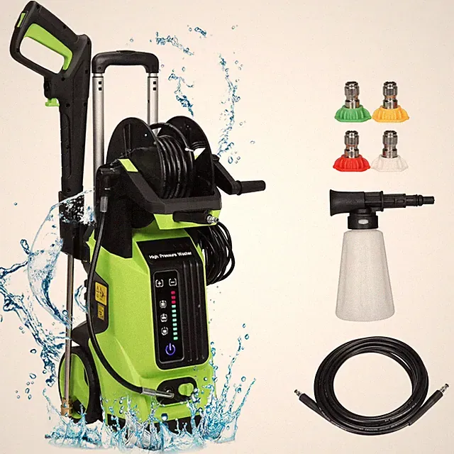 Electric Pressure Washer 3800 PSI Max 2.6 GPM Power Washer Touch Screen Adjustab