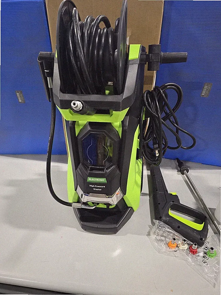 ELECTRIC PRESSURE WASHER, 3800PSI MAX 2.6GPM SMART HIGH - Scratch & Dent
