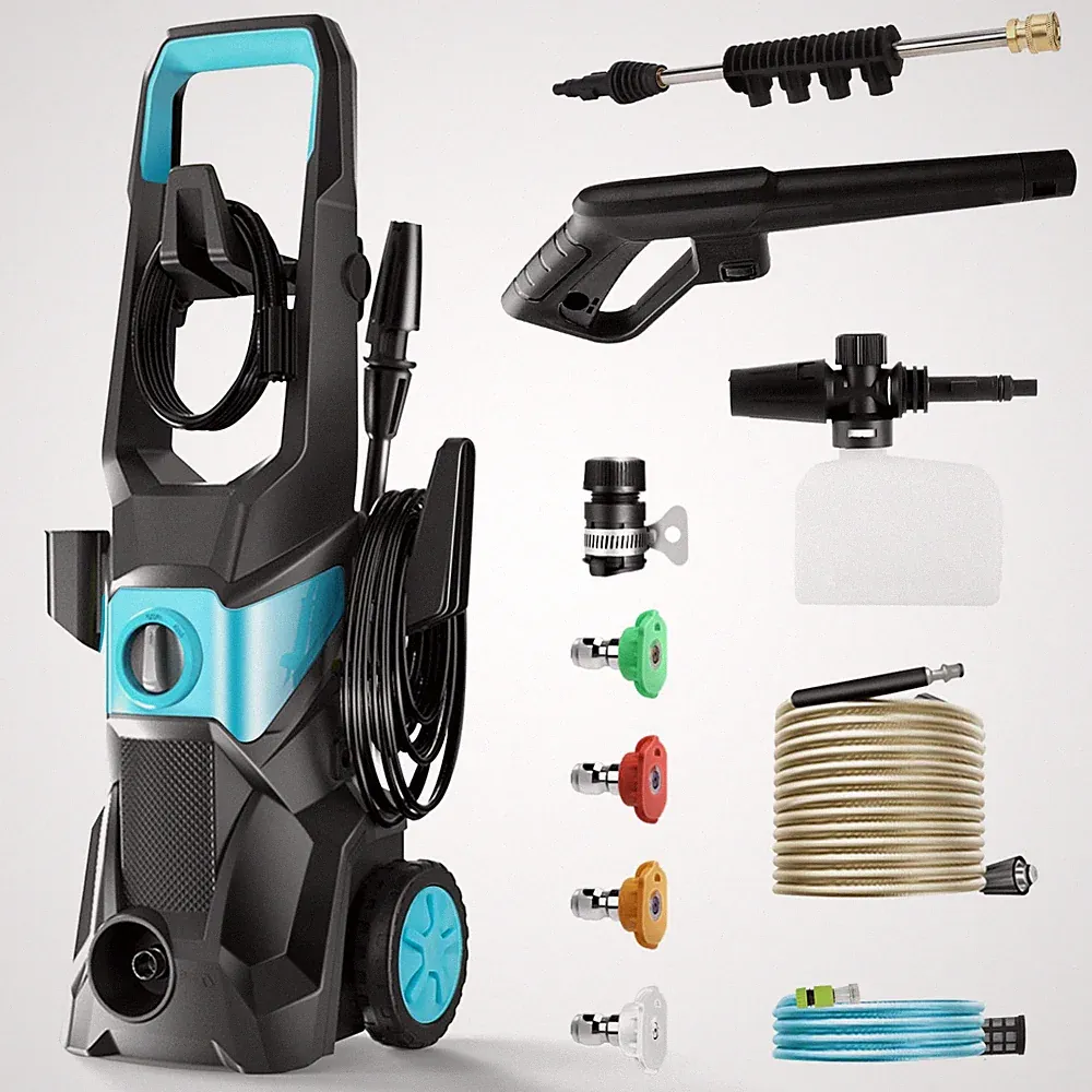 Electric Pressure Washer 4000PSI 2.4 GPM High Power Washers with 32Ft Hose