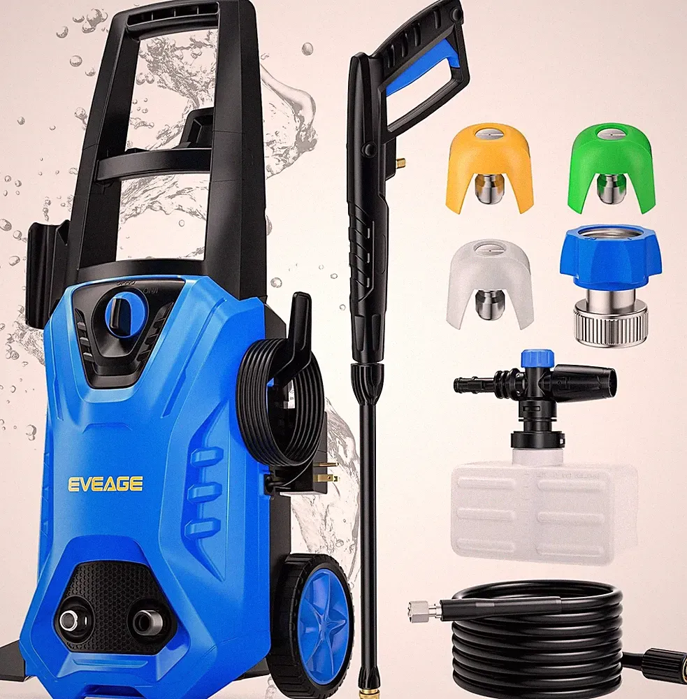 Electric Pressure Washer, 4200 PSI 2.8 GPM Power Washer with 1000ML Foam Cannon