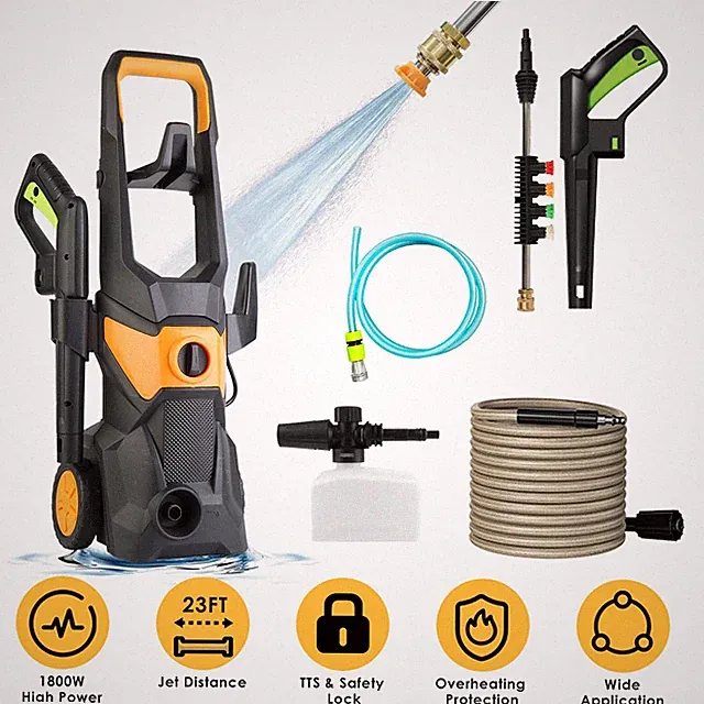 Electric Pressure Washer 4200 PSI High Pressure Washer Portable Power Washer