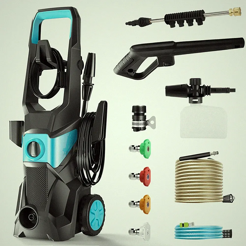 Electric Pressure Washer 4200PSI 2.4 GPM High Power Washers with 33Ft Hose