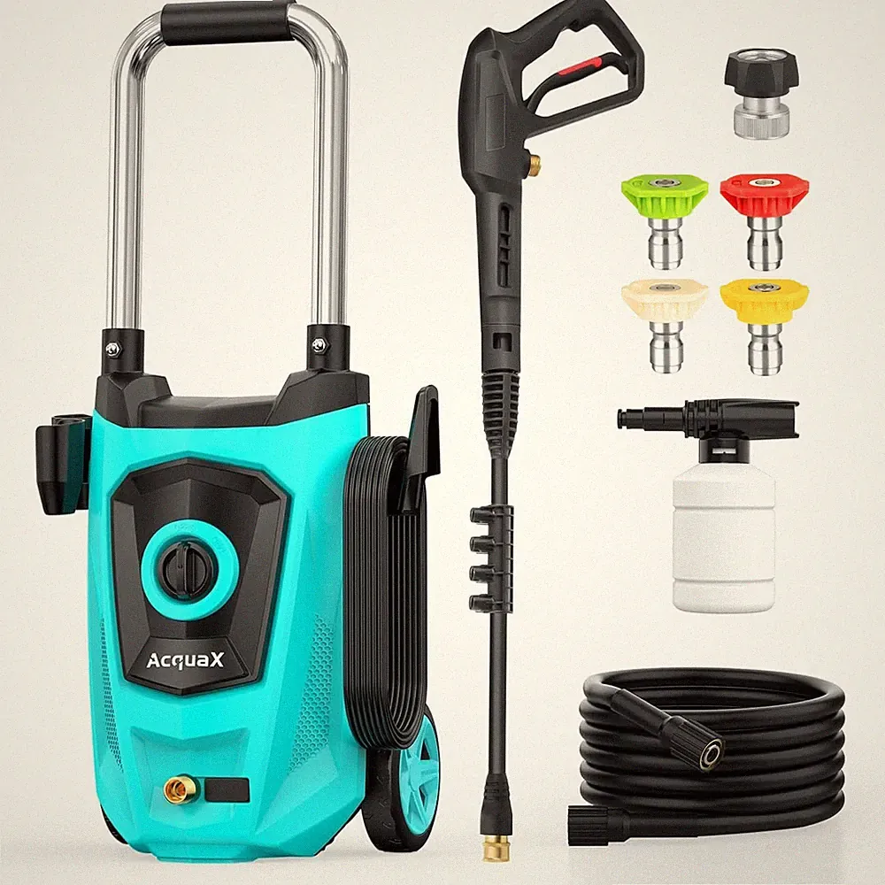 Electric Pressure Washer 4300 PSI MAX 2.8 GPM Electric Power Washer Blue New