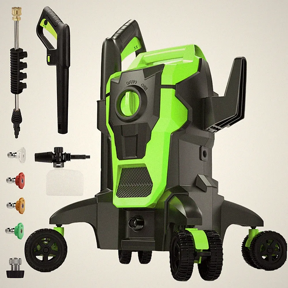 Electric Pressure Washer 4500PSI 2.8 GPM High Power Washers with 33Ft Hose