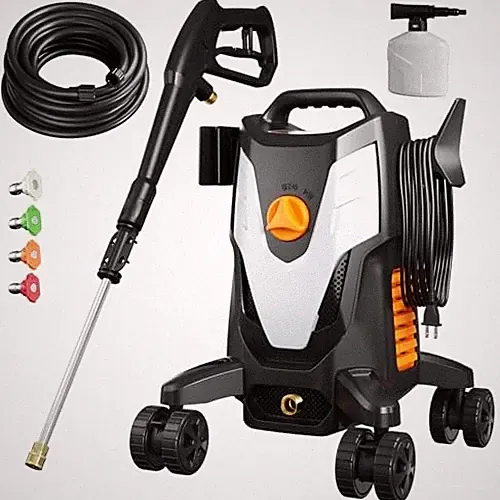 Electric Pressure Washer 4500PSI 2.8 GPM High Pressure Washer with Anti-Tipping