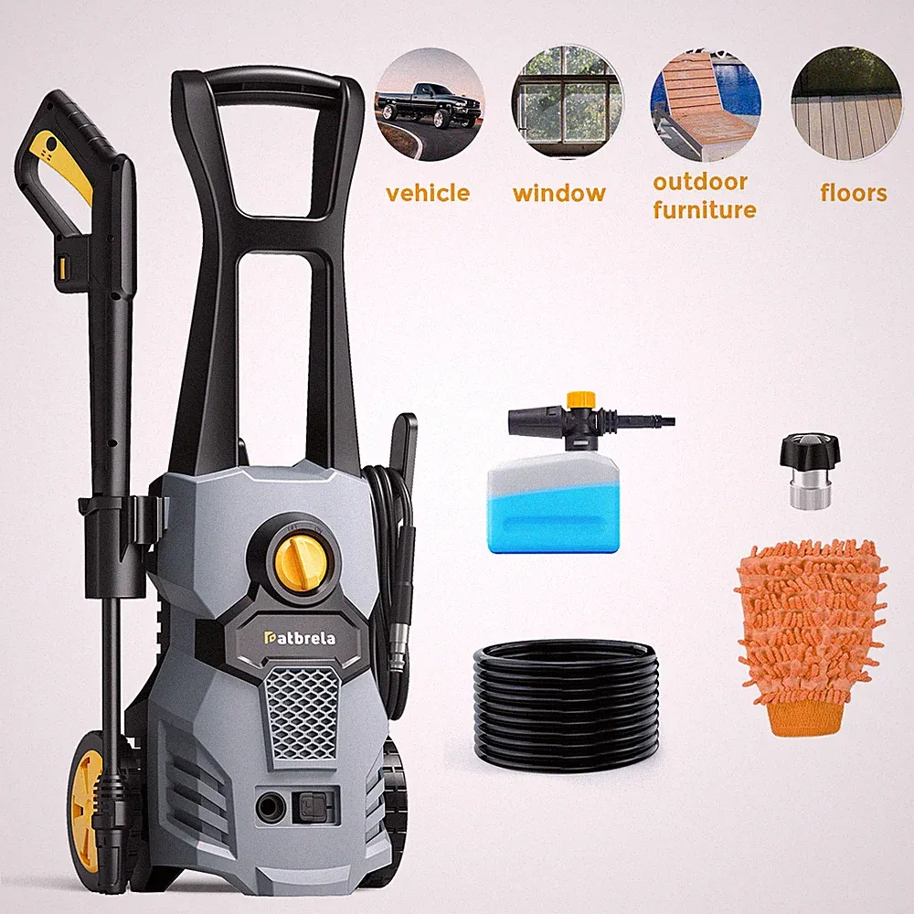 Electric Pressure Washer 4500PSI Washer Cleaning Machine with High Pressure Hose