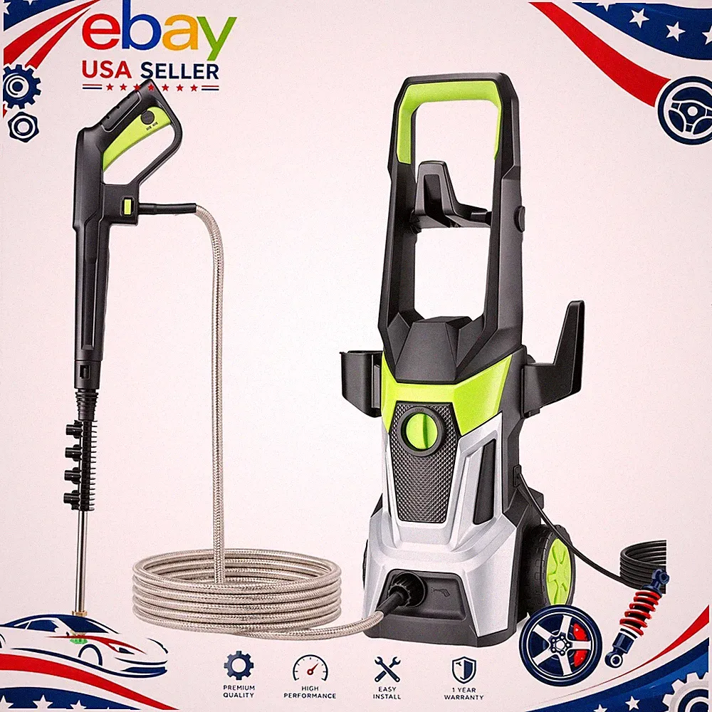 Electric Pressure Washer 4800PSI Max 4.0 GPM Commercial Electric Pressure Washer