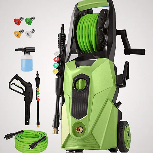 Electric Pressure Washer 5000 PSI,2.8 GPM Power Washer with Foam Cannon,Porta...