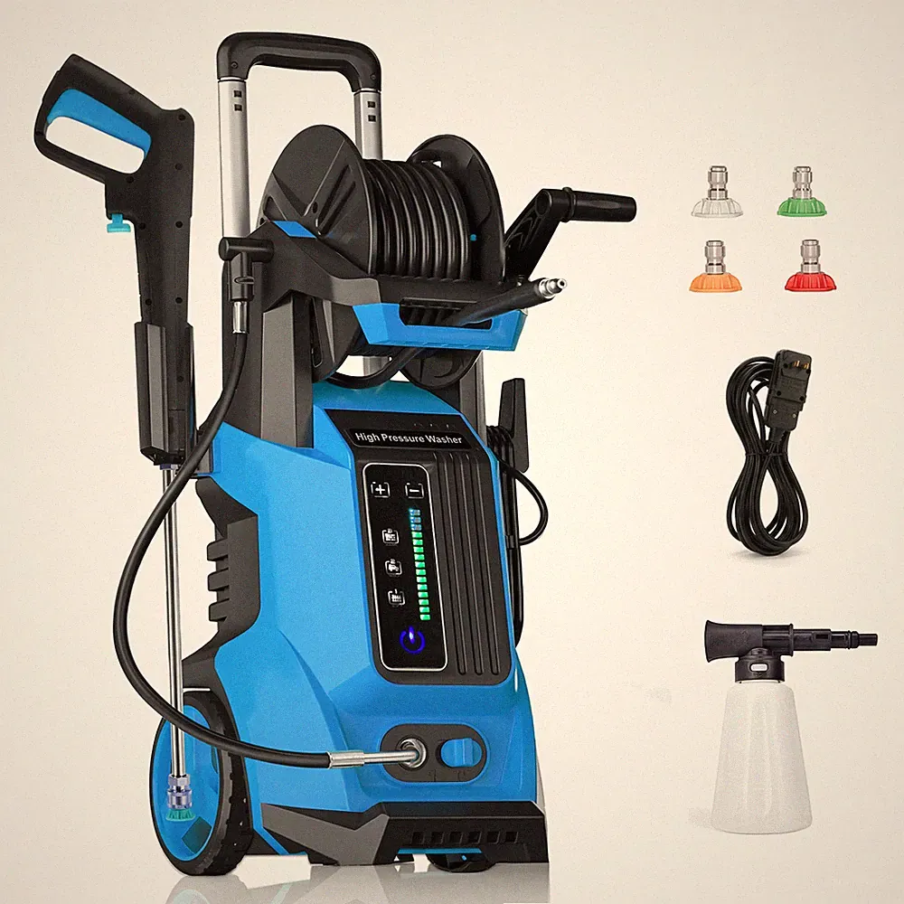 Electric Pressure Washer 5000 PSI 3.5 GPM Power Washer Touch Screen Adjustable
