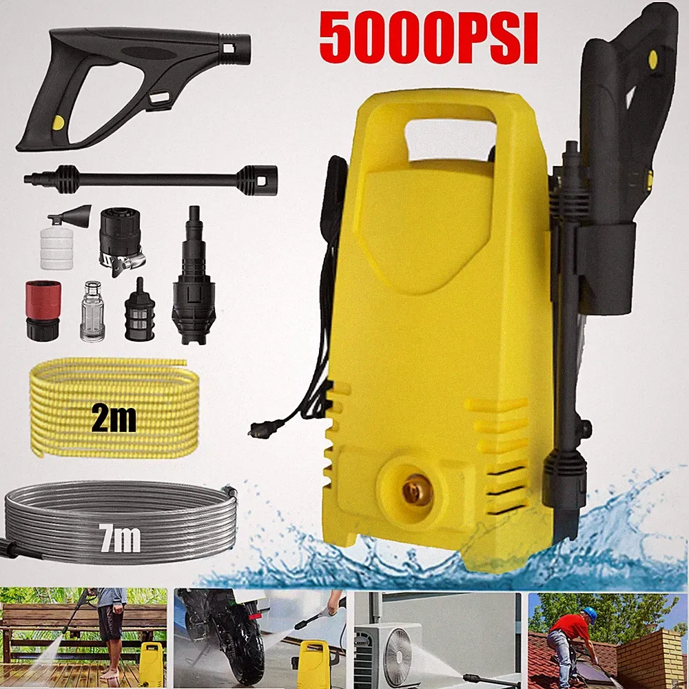 Electric Pressure Washer 5000 PSI MAX 2.8 GPM Power Washer with 23FT Hose